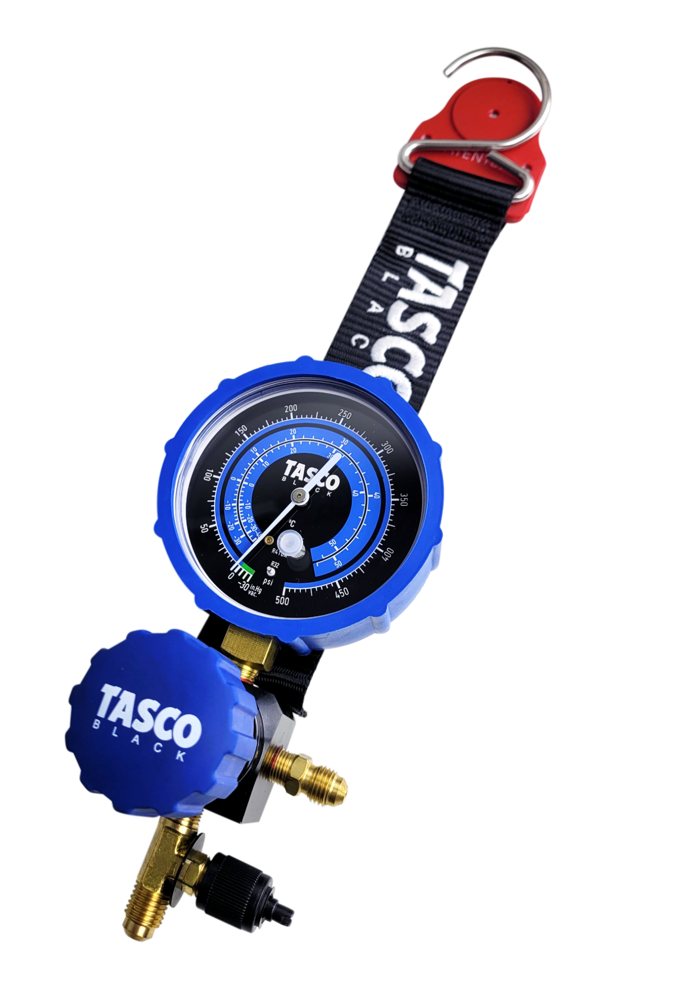 TB100 II : Single Manifold Gauge – Tasco Black